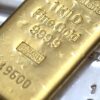 Gold slips as greenback companies; marketplace sights an important U.S. information