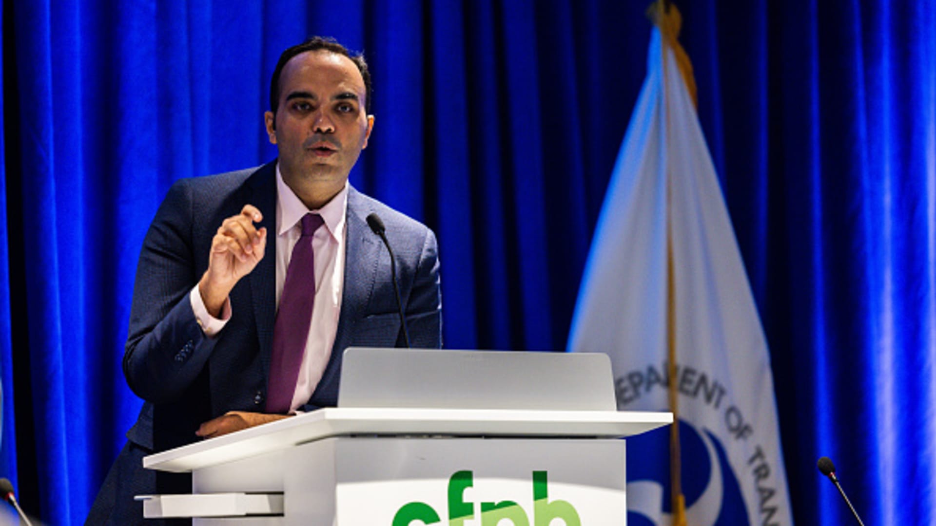 Oversee CFPB Director Rohit Chopra discuss at DC Fintech Day