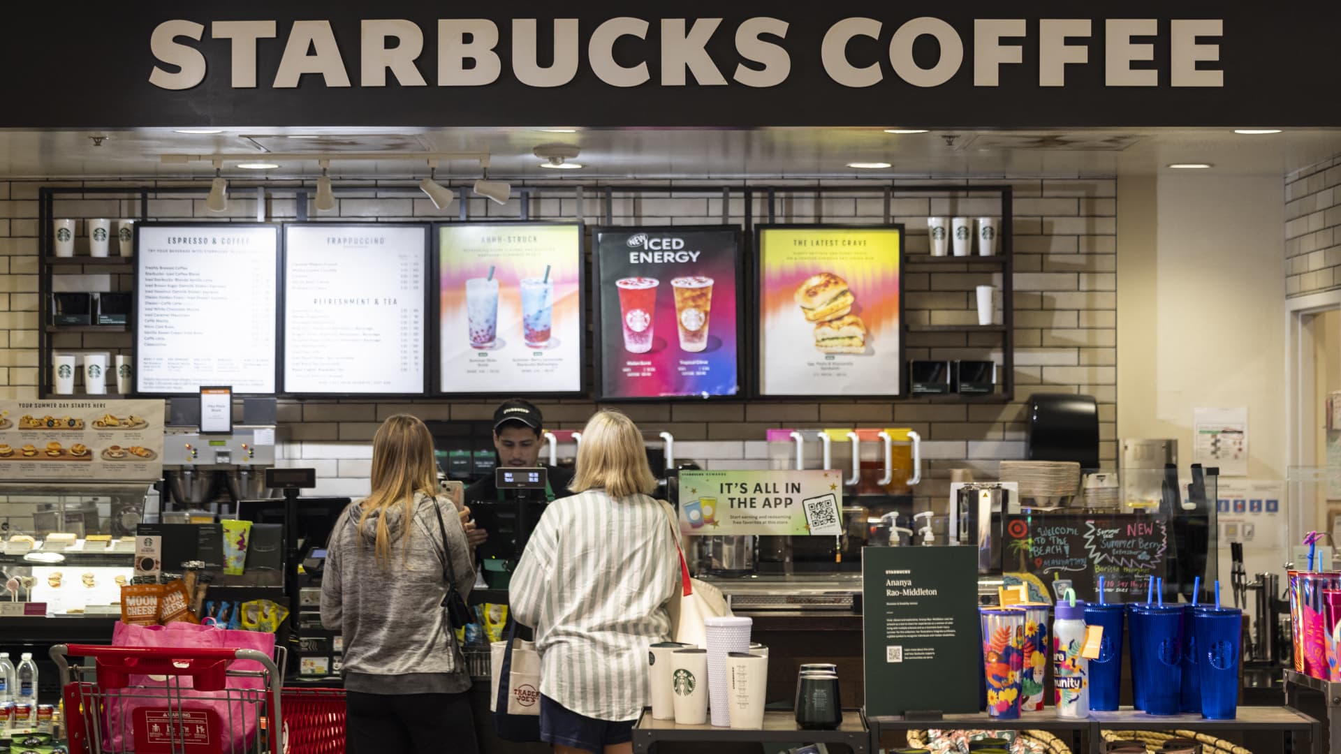 Untouched Starbucks CEO stocks extra main points on his turnaround plan. We love what we heard