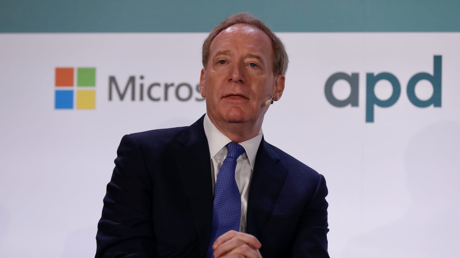 'In many ways China is close to or is even catching up,' Microsoft's Brad Smith says