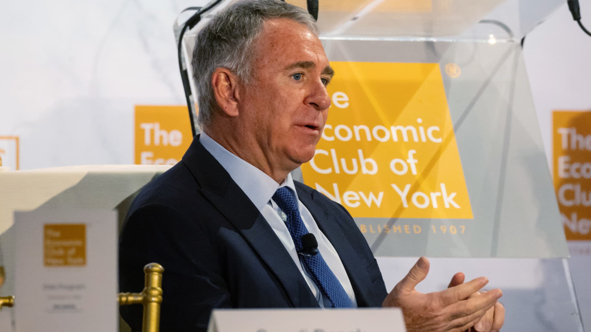 Fortress's Ken Griffin says Trump's price lists may supremacy to crony capitalism