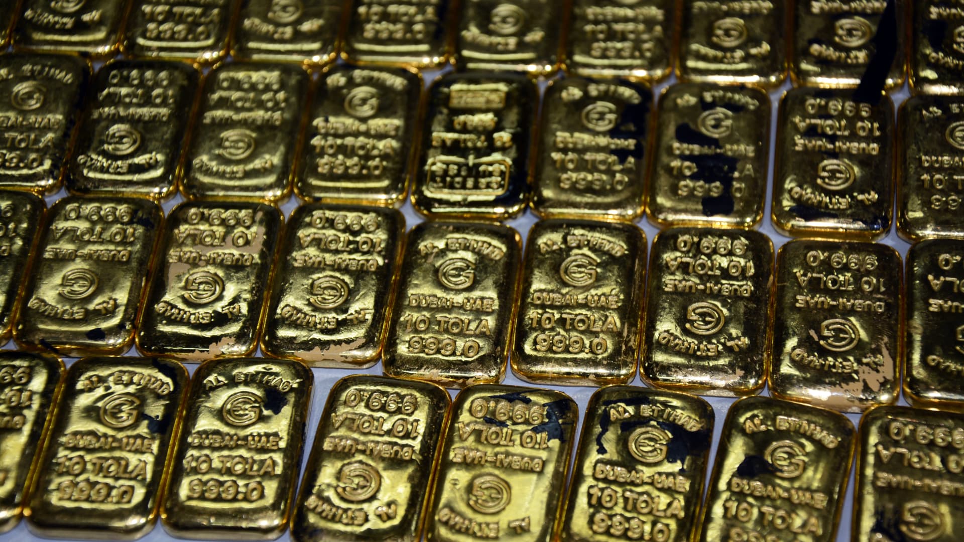 Gold features on softer greenback, widening Russia-Ukraine tensions